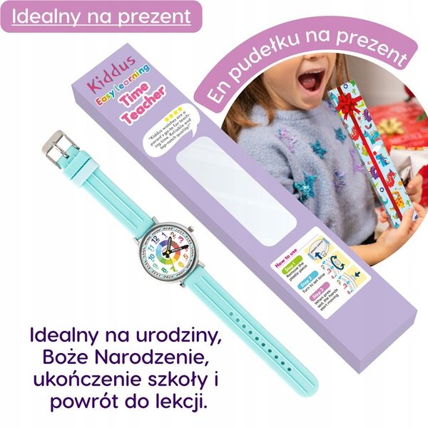 Kiddus Nauczyciel Czasu Polski Turkus zdjęcie 6