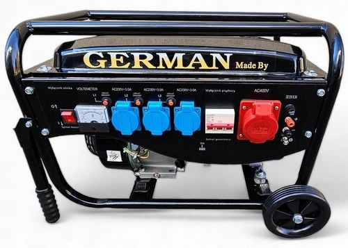 AGREGAT PRĄDOTWÓRCZY A8 5,2kW KOŁA MIEDŹ prądu AVR+ MIEDZIANY STOJAN na Arena.pl