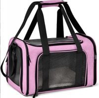 TORBA TRANSPORTER DLA ZWIERZĄT 45x30x30cm RÓŻOWY