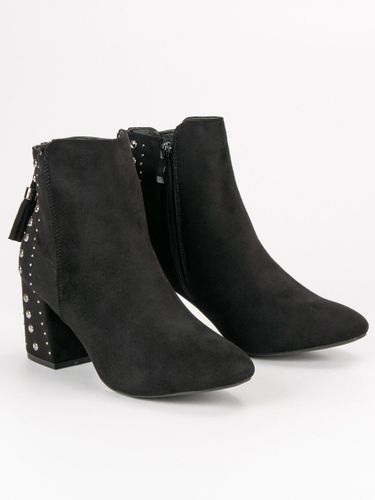 ELEGANCKIE ZAMSZOWE BOTKI Rozmiar - 37 na Arena.pl