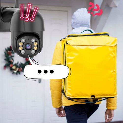 KAMERA WIFI IP SMART OBROTOWA 4MP QUAD HD MONITORING ZOOM 4X DETEKCJA ICSEE na Arena.pl