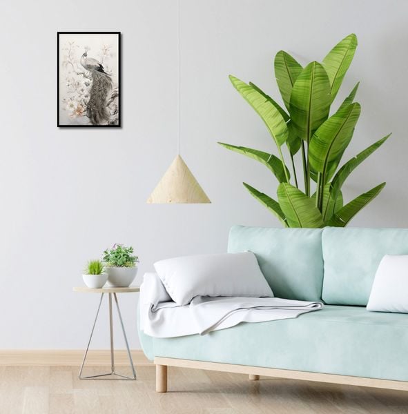 Plakat 30x45cm Pawia Gracja zdjęcie 4