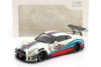 SOLIDO NISSAN GT-R (R35) LBWK Bodykit Type 2.0 2024 “Martini Livery” 1:18