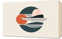 Obraz 60x40cm Spokojny Odcień Głębi