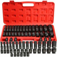 ZESTAW NASADEK UDAROWYCH KLUCZY NASADKI UDAROWE KLUCZE NASADOWE 1/2 8-32MM