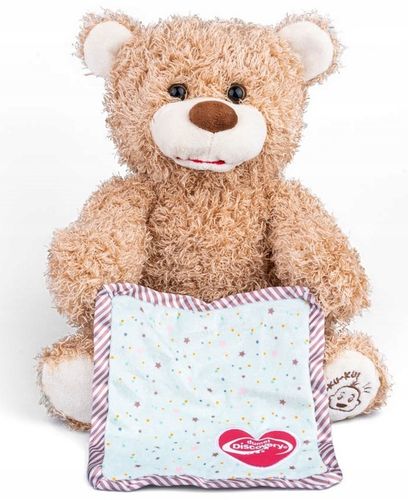 Dumel INTERAKTYWNY MIŚ ZABAWA w A-kuku PLUSZAK RUSZA buzią i łapkami MÓWI na Arena.pl