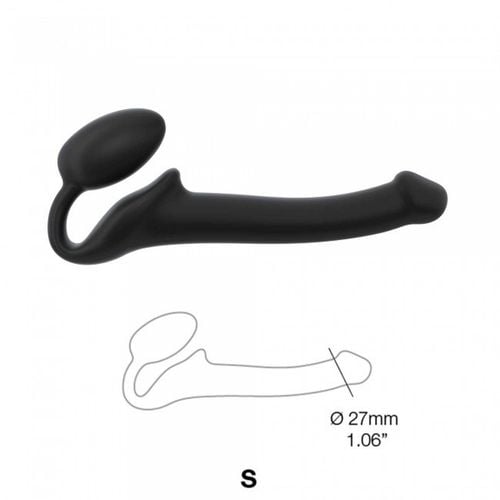 semi realistic bendable strap on black   s na Arena.pl
