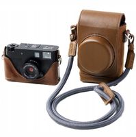 SmallRig 5218 BRĄZOWE skórzane etui do FUJIFILM X HALF X-HF1