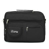 torba męska do pracy a4 bellugio - czarna