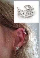 KOLCZYK NAUSZNICA #4 SREBRO 925