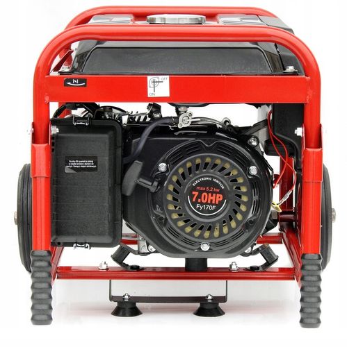 PROFESJONALNY AGREGAT PRĄDOTWÓRCZY 5,2kW prądu AVR+ MIEDZIANY STOJAN na Arena.pl