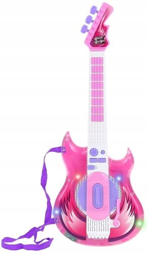 Gitara Rockowa Elektryczna Świecąca Okulary z Mikrofonem dla Dzieci na Arena.pl