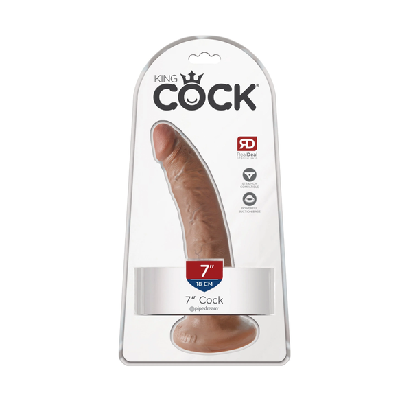 dildo king cock 7 tan pipedream zdjęcie 2