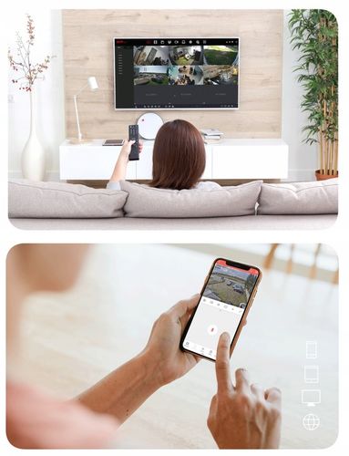 Kamera Zewnętrzna IP PoE 5MPx 30m IR, 2.8mm, AUDIO , DETEKCJA IP67 SZARA na Arena.pl