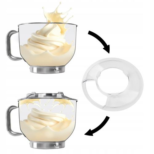 ROBOT KUCHENNY PLANETARNY MIKSER Z MISĄ 6,2L Eldom WRK2000 czarny na Arena.pl