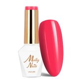 Lakier hybrydowy LED/UV Gel Polish MollyNails Flamingo Nr 146 Pink 8g