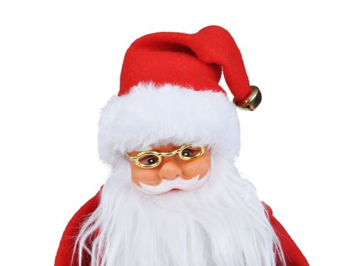 Mikołaj grający świąteczny duży tańczy świeci muzyka figurka xxl na Arena.pl