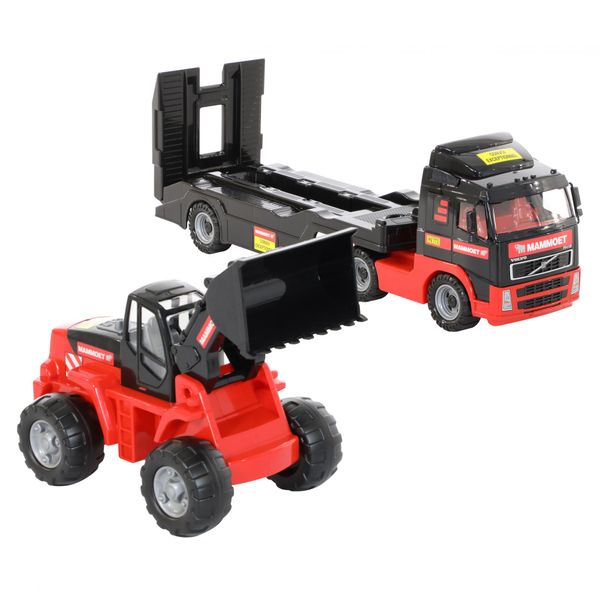 WADER 56825 Volvo Holownik + traktor-ładowarka zdjęcie 6