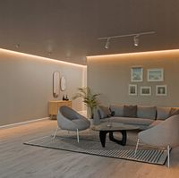 Profil LED Cieniowy Dystansowy Przyścienny Aluminiowy Do Płyt GK WPUST 2M