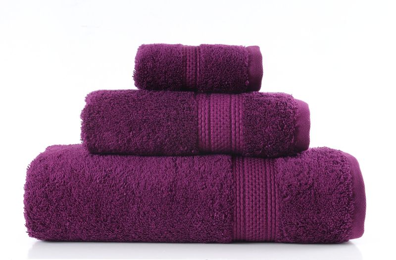 Ręcznik Egyptian 50x90 Śliwkowy Greno zdjęcie 2