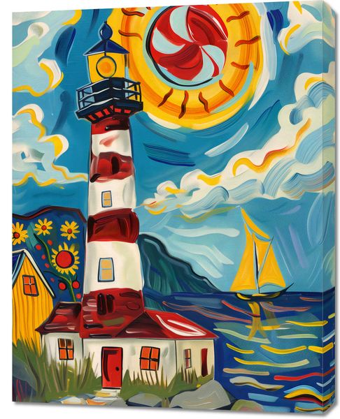 Obraz 70x90cm Żywa Przystań zdjęcie 1