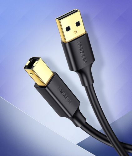 kabel przewód do drukarki usb 2.0 - usb-b 1.5m czarny na Arena.pl