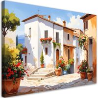 Obraz do salonu sypialni jadalni hotelu, Toskania kolorowe