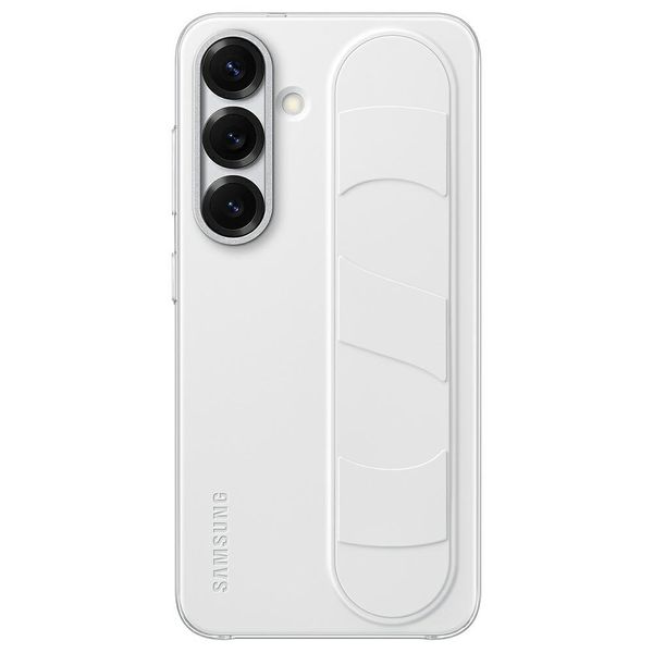 etui samsung standing grip do galaxy     s25+ biały zdjęcie 1