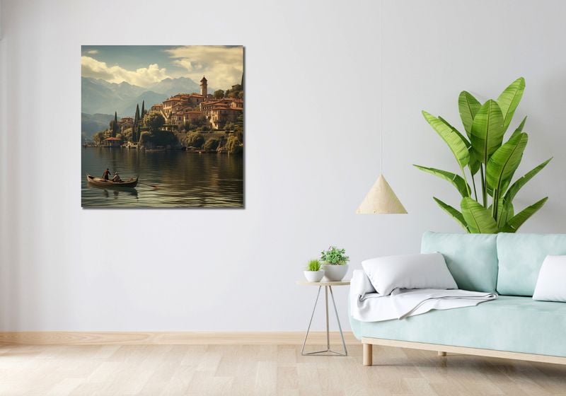Obraz 90x90cm Spokojna Nostalgia zdjęcie 2