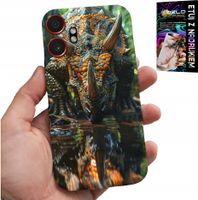 ETUI DO SAMSUNG XCOVER 7 PRO - DINO DINOZAUR TRICERATOPSEM FUTERAŁ