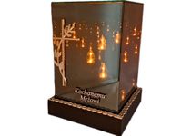 MĄŻ MĘŻOWI SOLAR SOLARNY FOTOWOLTAICZNY ZNICZ LAMPION KWT GIGANT 3D KRZYŻ