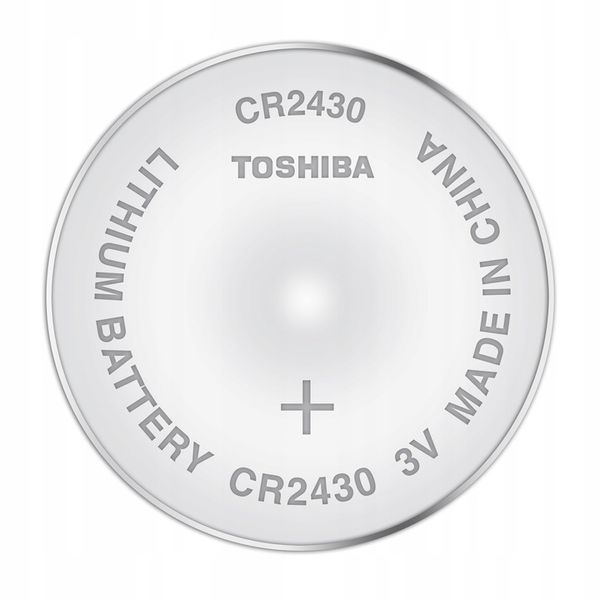 10x Bateria Litowa TOSHIBA Zegarkowa DL CR 2430 3V JAPOŃSKA zdjęcie 2