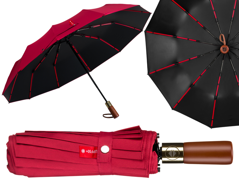 parasolka ptn umb-01t-6102 red zdjęcie 1