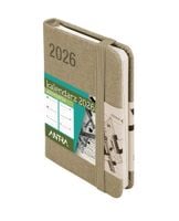 KALENDARZ 2026 AWANGARDA A7 TDW BEŻOWY ANTRA