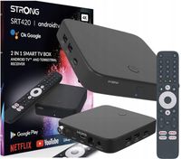 Adapter odtwarzacz multimedialny SMART TV Strong SRT 420 DVB-T2 8GB Wi-Fi