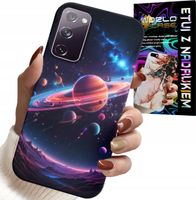 ETUI DO SAMSUNG GALAXY S20 LITE - KOSMOS PLANETY GWIAZDY GALAKTYKA PLECKI