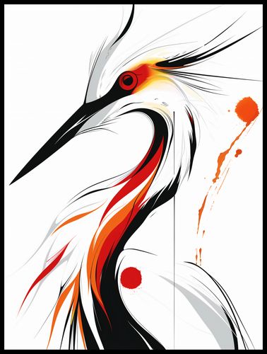 Plakat 60x80cm Bocian na Arena.pl