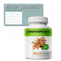 MycoMedica CORDYCEPS CS-4 90 kaps. | GRZYB WITALNY | DUŻE STĘŻENIE