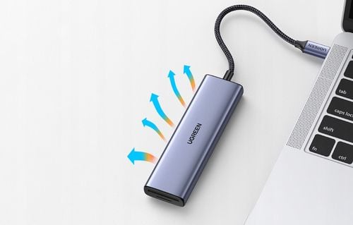 Hub USB UGREEN Revodok CM511 USB-C do HDMI, 3x USB-A 3.0, SD/TF na Arena.pl