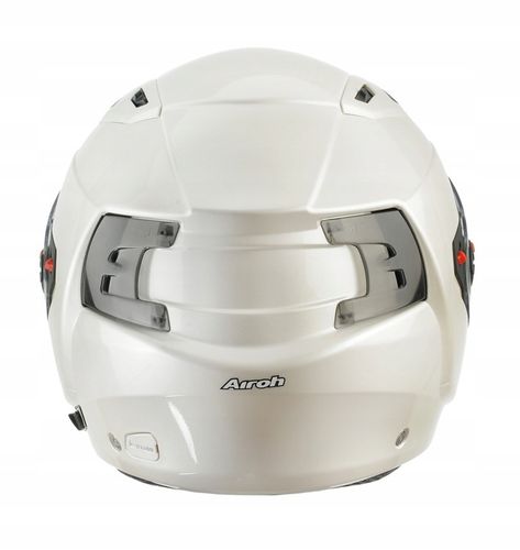 Kask Motocyklowy Z Wypinaną Szczęką Airoh Executive White Gloss Roz. XL na Arena.pl