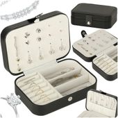 Szkatułka na Biżuterię Kolczyki Pudełko Organizer Mały dla Dziewczynki