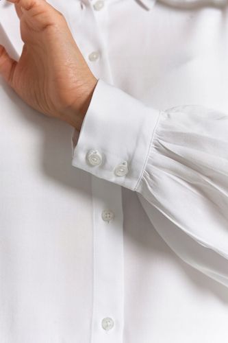 ELEGANCKA KOSZULA DAMSKA OVERSIZE WYDŁUŻONY TYŁ MODNA BLUZKA MORAJ na Arena.pl