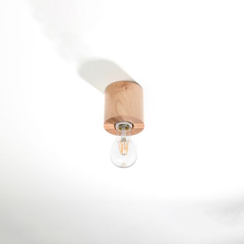 Plafon SALGADO naturalne drewno na Arena.pl