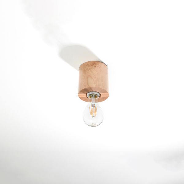 Plafon SALGADO naturalne drewno zdjęcie 2