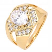 Pierścionek obrączka stal chirurgiczna r.30