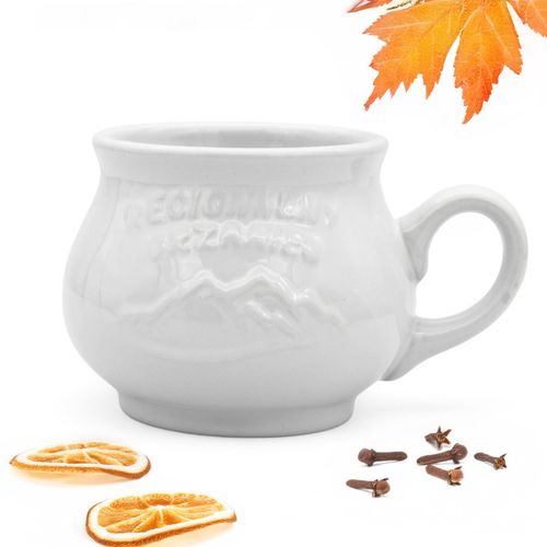 Komplet 2x KUBEK kamionkowy DO GRZAŃCA na grzane wino piwo zestaw do wina na Arena.pl