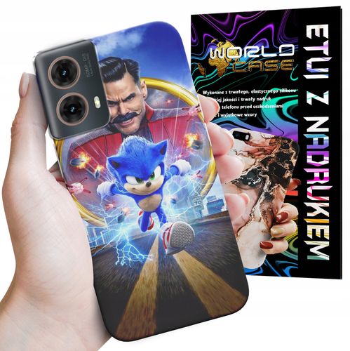 ETUI CASE DO MOTOROLA MOTO G85 5G - SONIC SONIK WZORY Z BAJEK MARIO PLECKI na Arena.pl