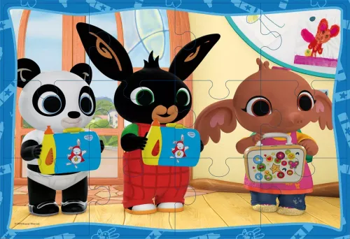 Puzzle 2x12 elementów. Bing. W szkole na Arena.pl