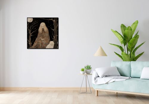 Plakat 70x70cm Stróżka Leśna na Arena.pl