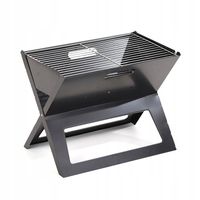 Grill OGRODOWY PALENISKO Kemping TURYSTYCZNY 45cm PRZENOŚNY STAL Składany